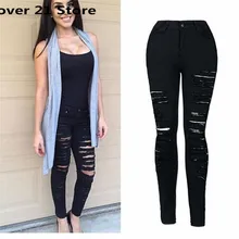 V над 21 #3022 Горячие Популярных Шикарный Новый Sexy Women Denim узкие Брюки Высокой Талии Стрейч Джинсы Тонкий Карандаш Брюки Бесплатная Доставка доставка