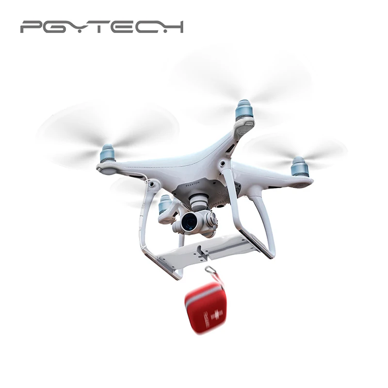 

PGYTECH Air-Dropping System for DJI Phantom 4 Pro Plus Phantom Adv Drone Accessories White Color Useful and Interesting Parts