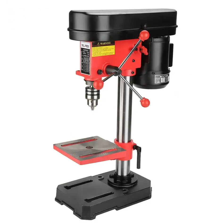 Мини Скамья дрель пресс стенд верстак установлен 350 Вт 5 Скорость 50 мм верстак ремонтный инструмент AU Plug 230 В