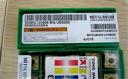 

New MI+ Snmg120408-Ma Ue6020 Snmg432ma Carbide Inserts 10Pcs/Box D