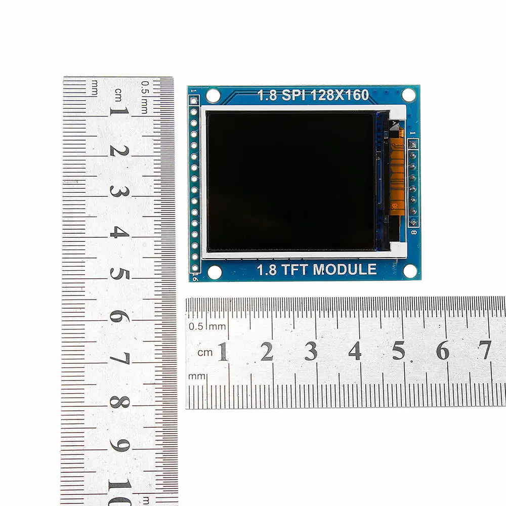 1,8 дюймов 128X160 ILI9163/ST7735 TFT ЖК-модуль с печатной платой последовательный порт SPI