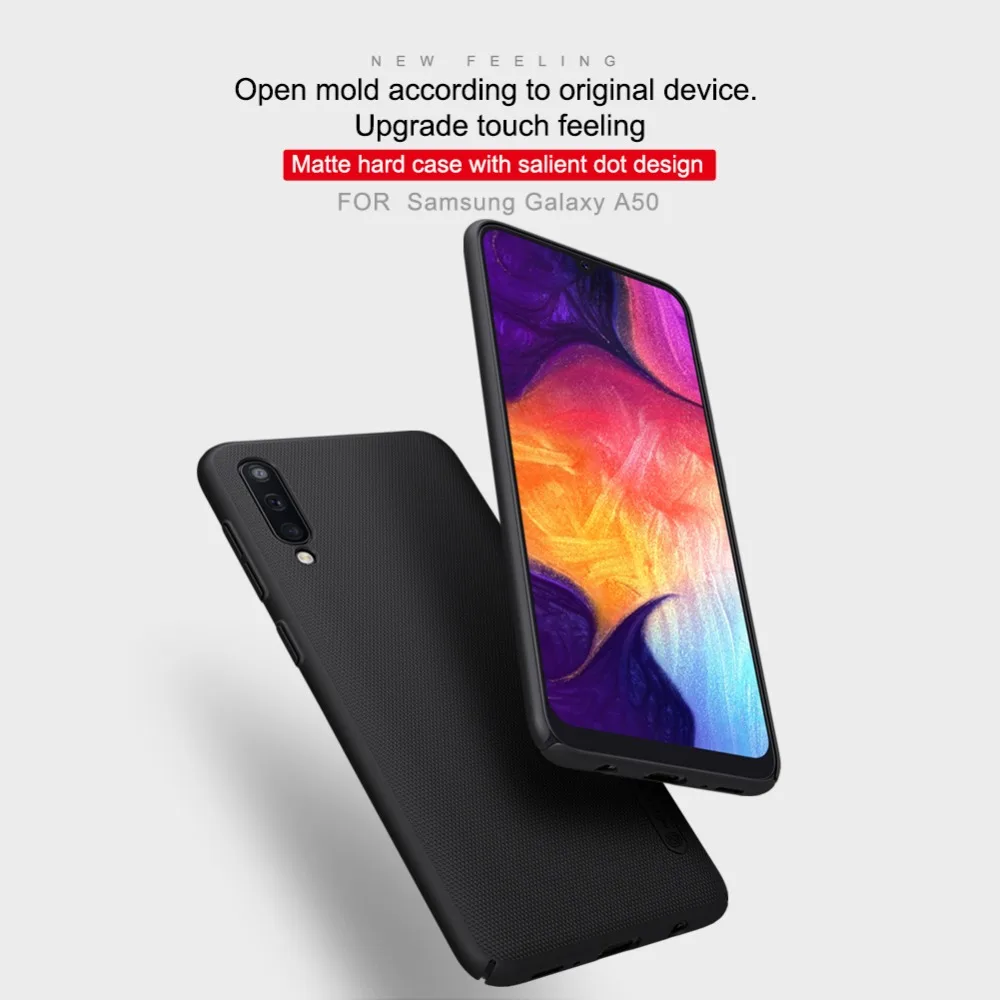 

Nillkin Hard Back Cover For Samsung Galaxy A50 Case Protective Phone House Shell For Samsung A50 Cover