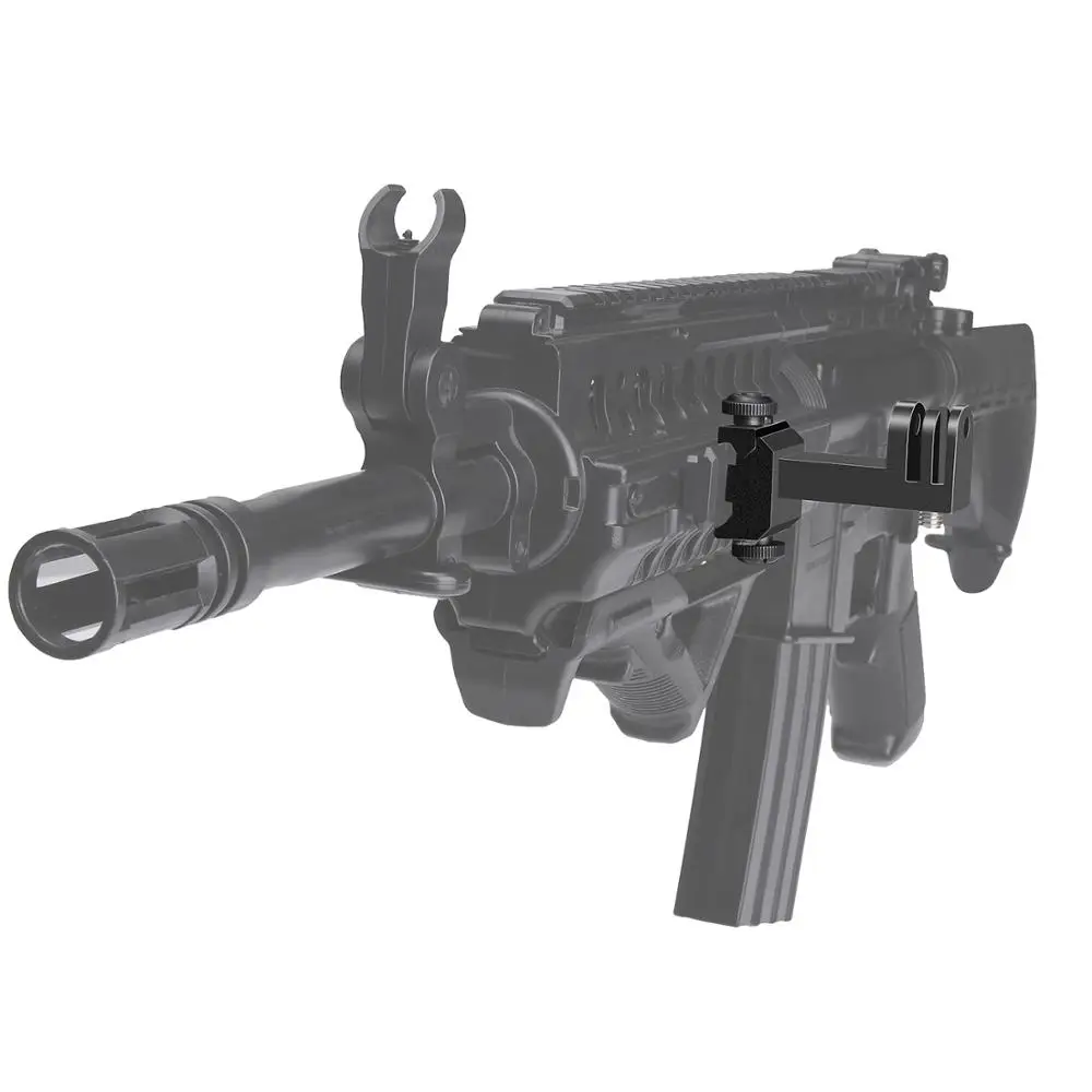 5в1 страйкбол Пейнтбол AR-15 пистолет винтовка Пикатинни адаптер крепление Рамка крепления комплект для DJI OSMO Карманный стабилизатор для фотоаппарата
