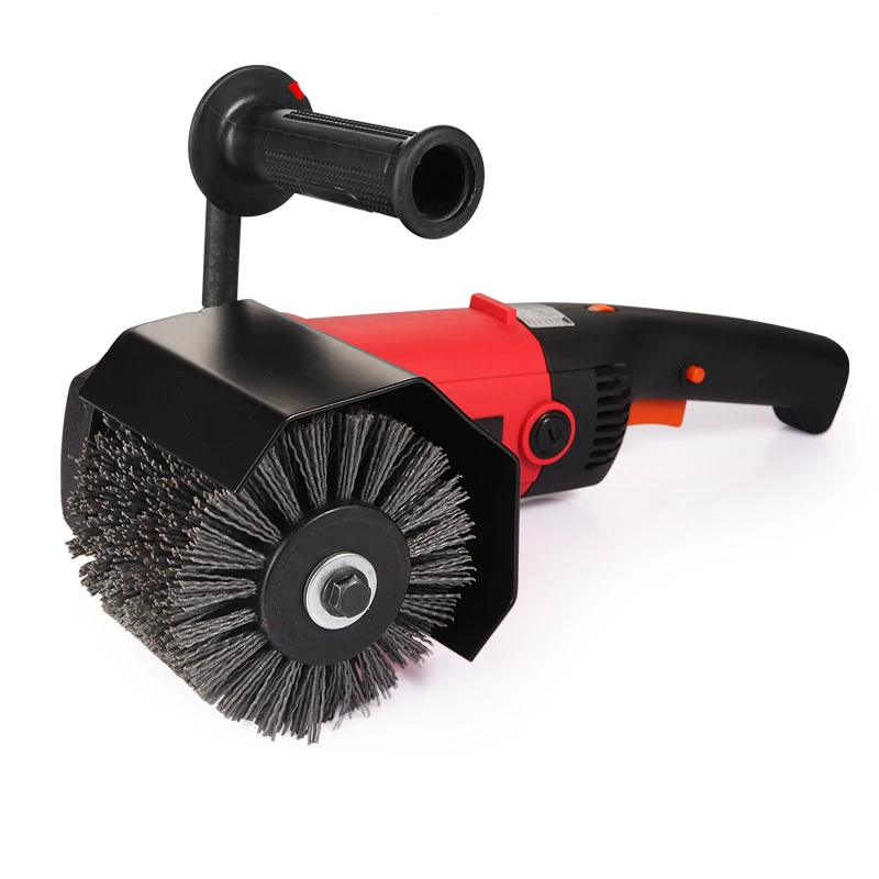 

DuPont wire drawing wheel brush drum burnishing polishing abrasive wheel red sisal horsehair