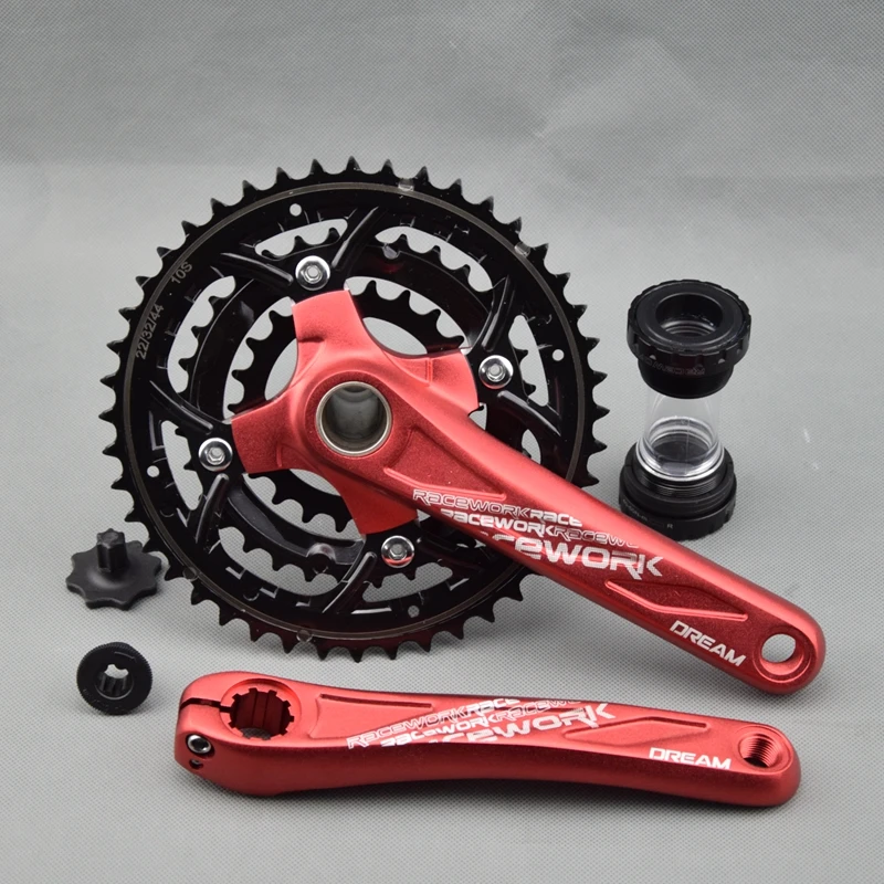 DREAM Bike Crank 9 скоростей 10 скоростей 170 мм шатун 22-32-44T дорожный велосипед цепь колеса с BB запчасти для велосипеда