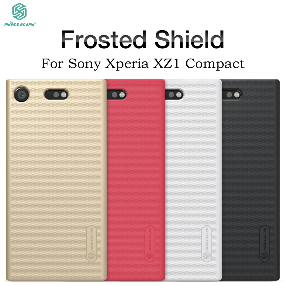 

sFor Sony Xperia XZ1 Compact Case Nillkin Frosted Shield Matte Hard Back Cover Case For Sony Xperia XZ1 Compact