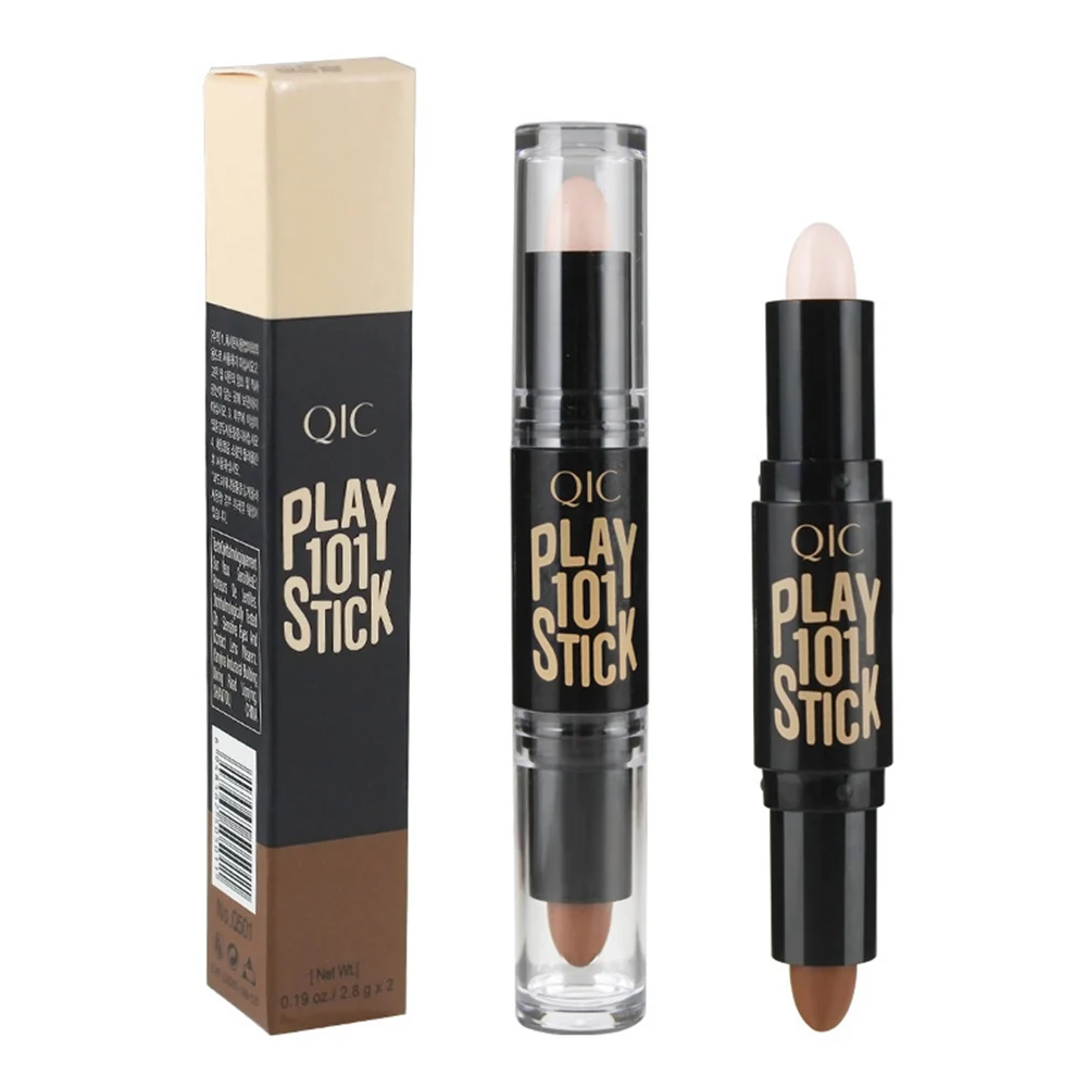 

Dual Ended Corrector Contour Stick Highlighter Pen 3D Face Makeup Concealer Contouring Cosmetic OA66