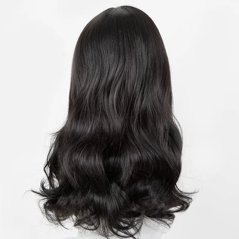 Synthetic Wig Fei-Show Medium Curly Middle line Women Halloween Wig