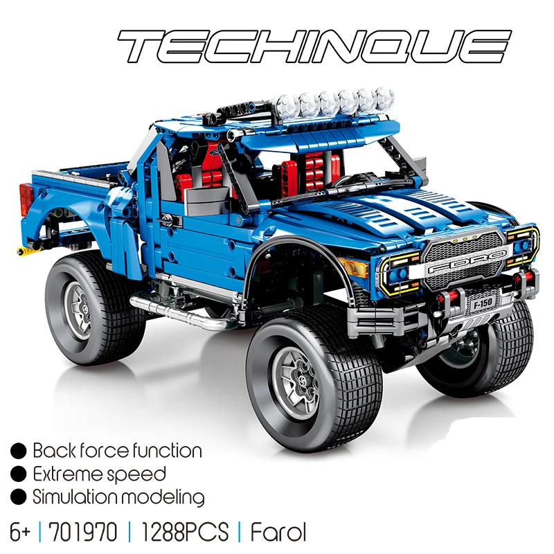 

701970 Compatible Legoing New Technic series the F-150 Raptor Pickup model building blocks set Classic Technic series