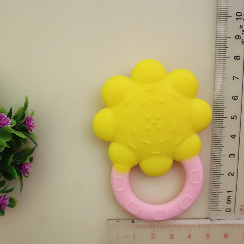 sun flower teethers size