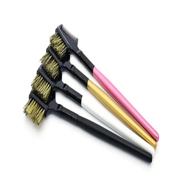 

1PC Professional Eyelashes Dual-Comb Extension Eyebrow Metal Dual Comb Brush Eye Lashes Beauty Cosmetic Tools 827