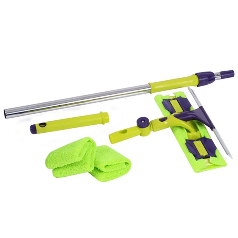 Double-Sided Glass Cleaner Telescopic Squeegee #2