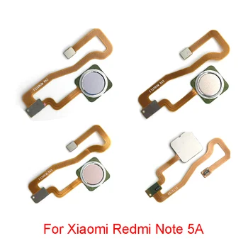

New For Xiaomi Redmi Note 5A Fingerprint Finger Print Touch ID Sensor Home button Flex Cable Repair Parts
