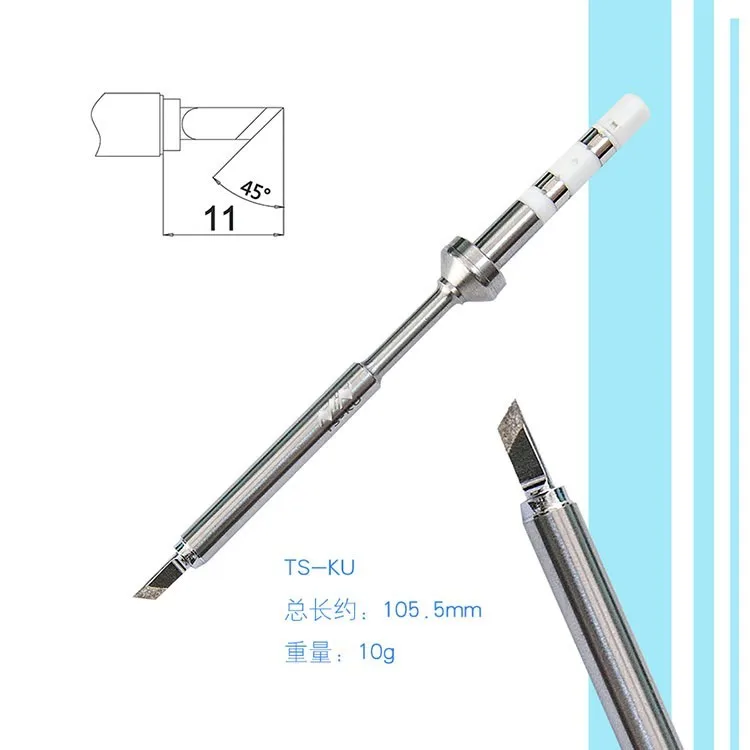 7 шт./лот TS-BC2/I/D24/C4/K/KU/B2 паяльный наконечник для сварки для TS-100 ЖК-паяльник с регулируемой температурой