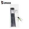Bimoo 100PCS/Pack Fly Tying Quick Rubber Leg Tail and Antenna Material Realistic Ant Fly Bee Stonefly Legs Round Rubber Legs ► Photo 1/6