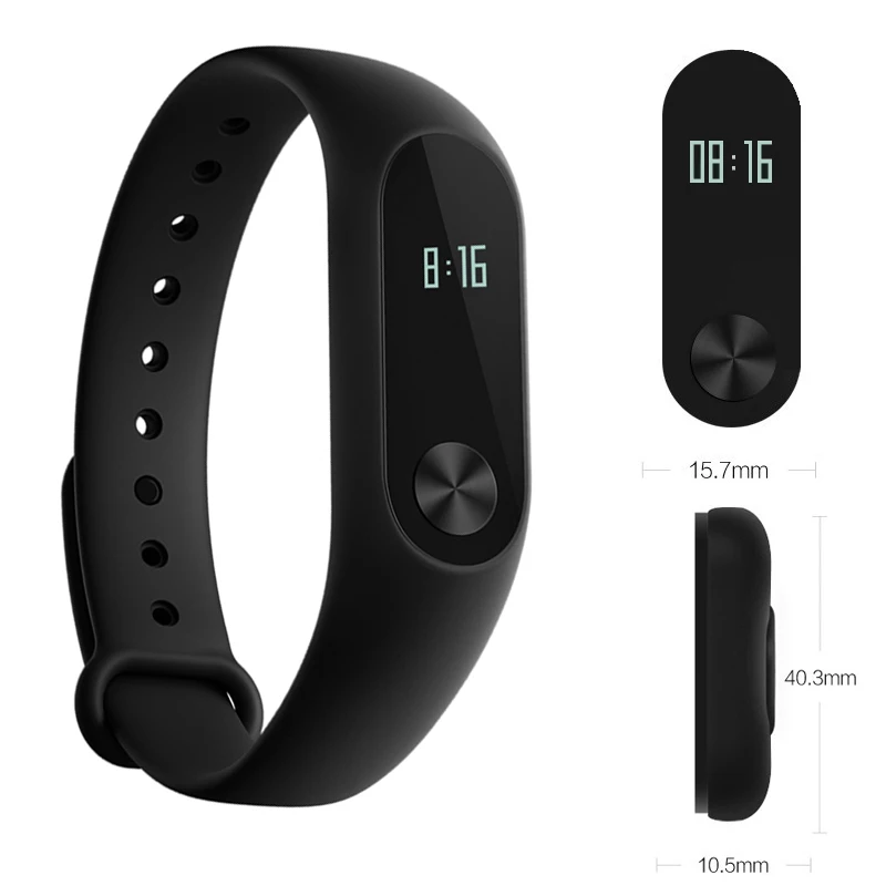 Xiaomi mi Band 2 браслет умный монитор сердечного ритма фитнес трекер с тачпадом OLED