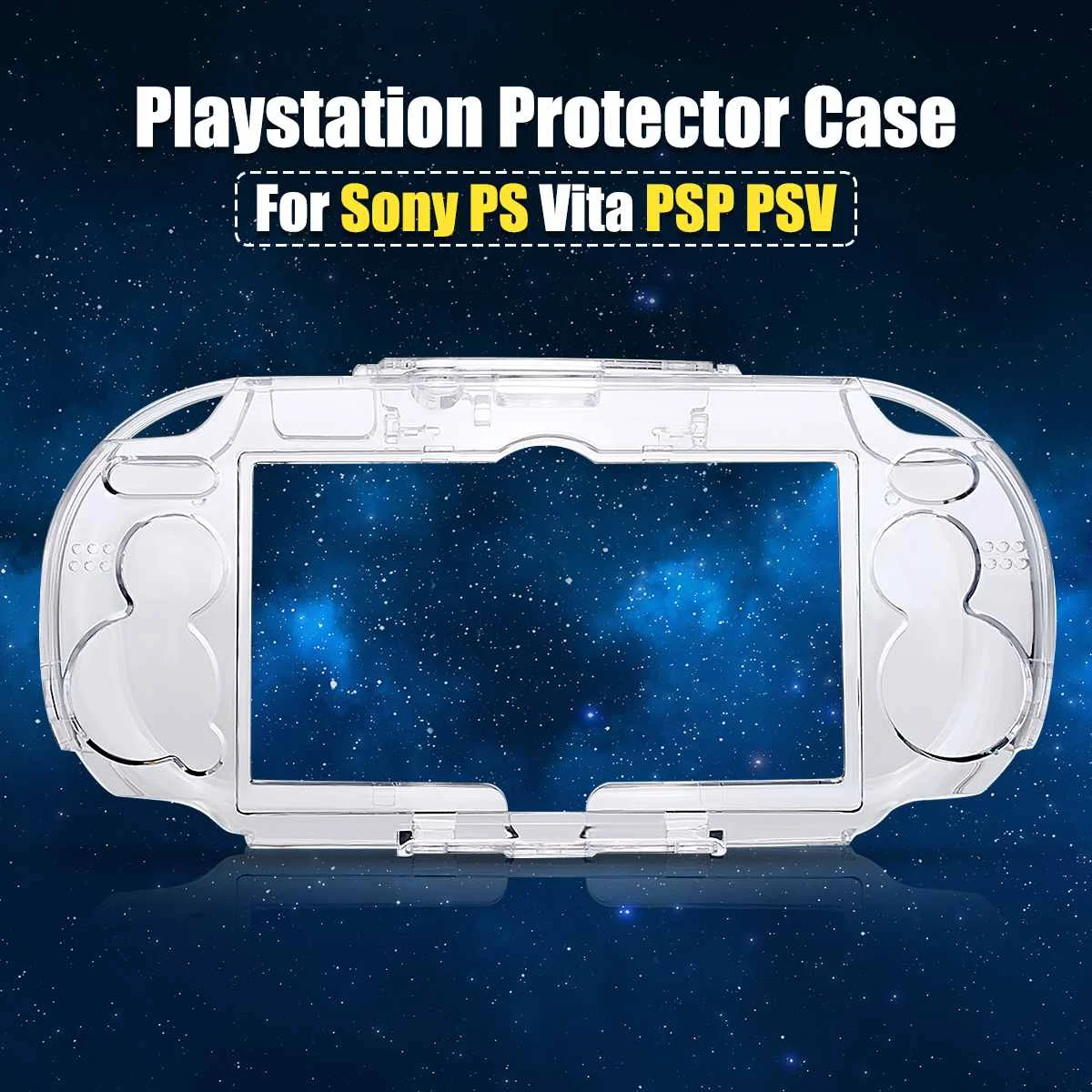 

1 PCS Transparent Clear Hard Case Protective Cover Shell Skin for Sony PS Vita for PSP PSV Crystal Full Body Protector #ZL400770