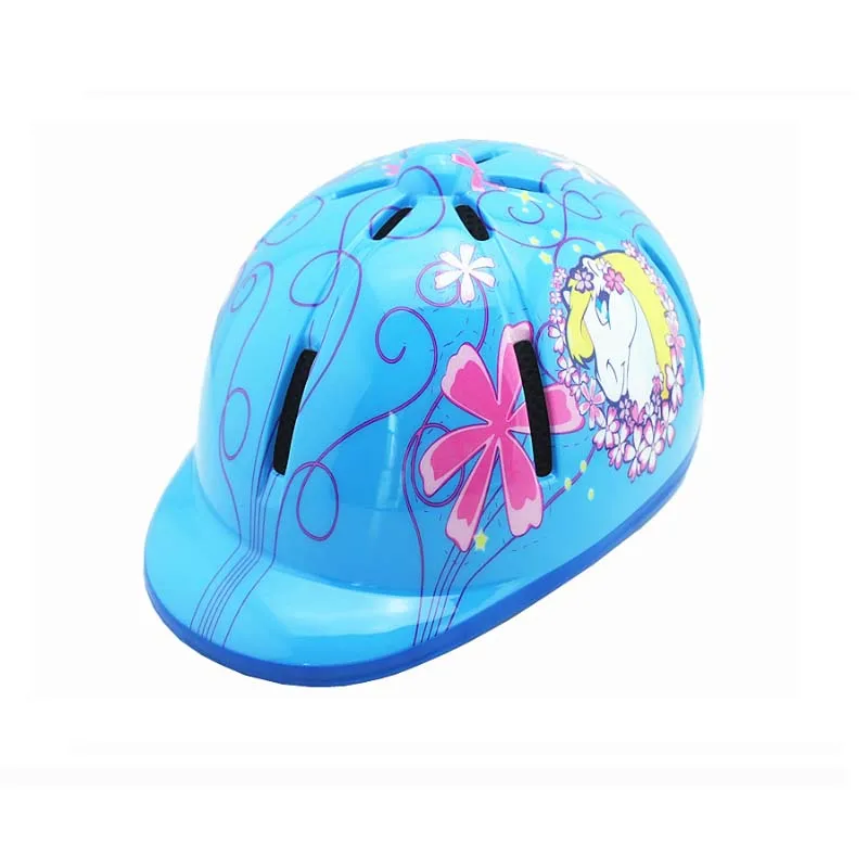 Детская Регулируемая шапка для верховой езды/шлем, защитное снаряжение для головы, профессиональный шлем для верховой езды, оборудование для спорта на открытом воздухе - Цвет: Небесно-голубой