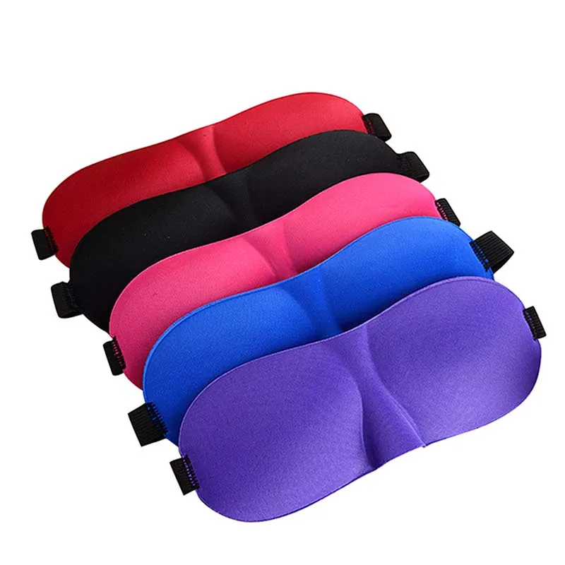 Portable 3D sponge sleeping eye mask cover day night Shading mask for sleep blindfold eye