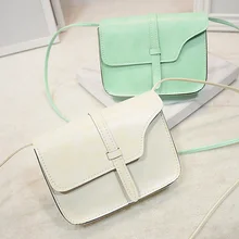 Fashion New Simple Design Women Shoulder Bag Vintage Handbag Quality PU Leather Messenger Bag Female Retro Handbags 8 Colors