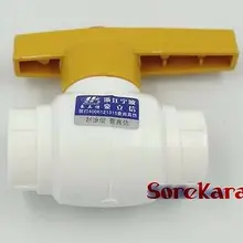 Ppr Водостоки установки мяч Клапан остановка нажмите Клапан с стальным шариком FF 63 мм трубку o/D для воды газ Нефть