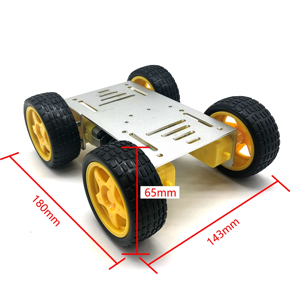 DIY робот 4wd автомобильное шасси mini C10 с четырьмя колесами двигателя TT для arduino uno r3
