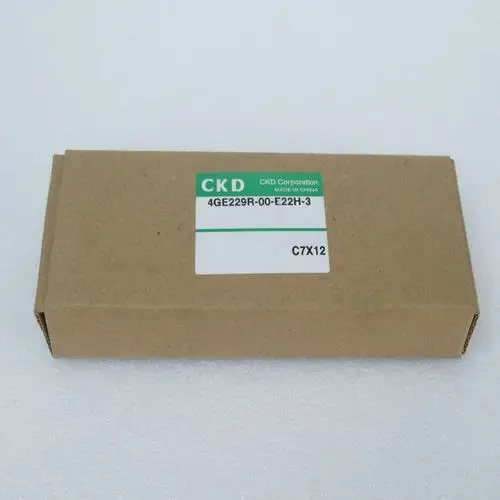 

Free shipping 100% new high quality CKD solenoid valve 4GE229R-00-E22H-3
