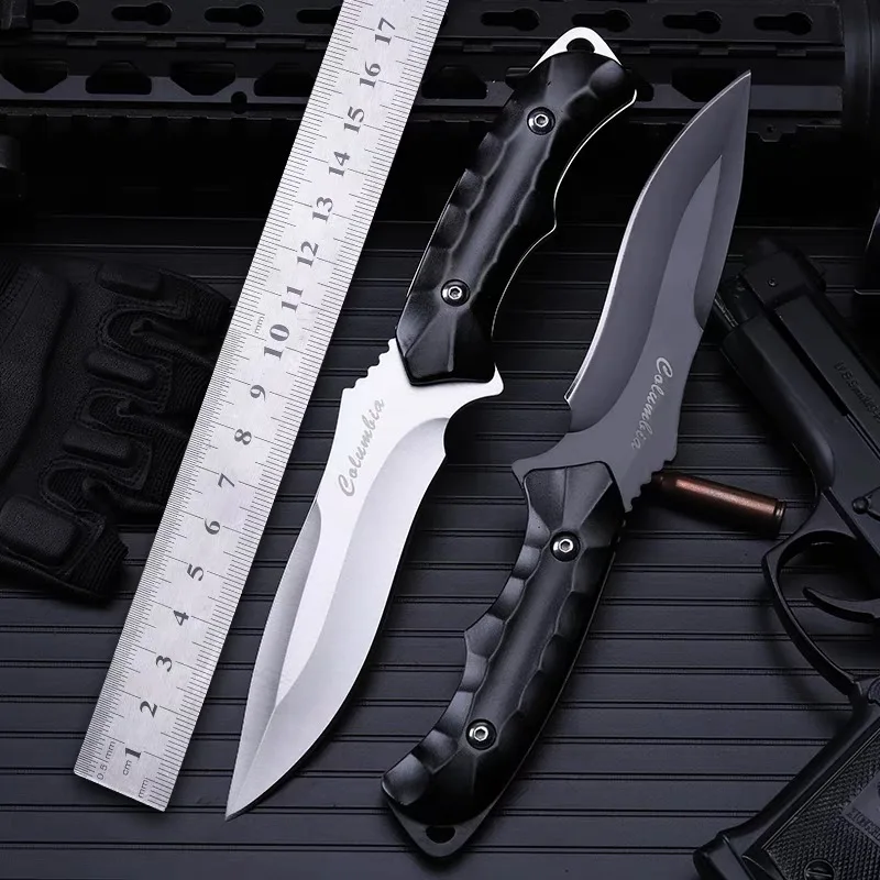 Outdoor self-defense field high hardness saber wilderness survival fruit knife small tool of folding knife AS straight Outdoor self-defense field high hardness saber wilderness survival fruit knife small tool of folding knife AS straight