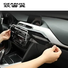 Estilo de coche frente ventilación de aire panel Centro cubre pegatinas de corte para BMW serie 4 3GT F30 F32 F34 Interior accesorios de Auto