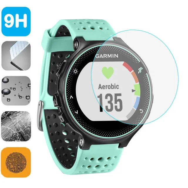 3 шт. закаленное стекло для защиты экрана Garmin Forerunner 225 235 220 620 630 умные спортивные