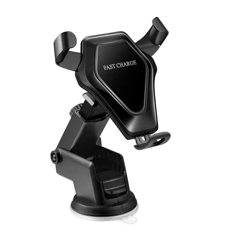

3 in 1 Car Phone Holder FAST Qi Wireless Charger Air Vent Mount Windshield Suction Charger For Samsung S9 S8 Plus S7 iPhone X 8