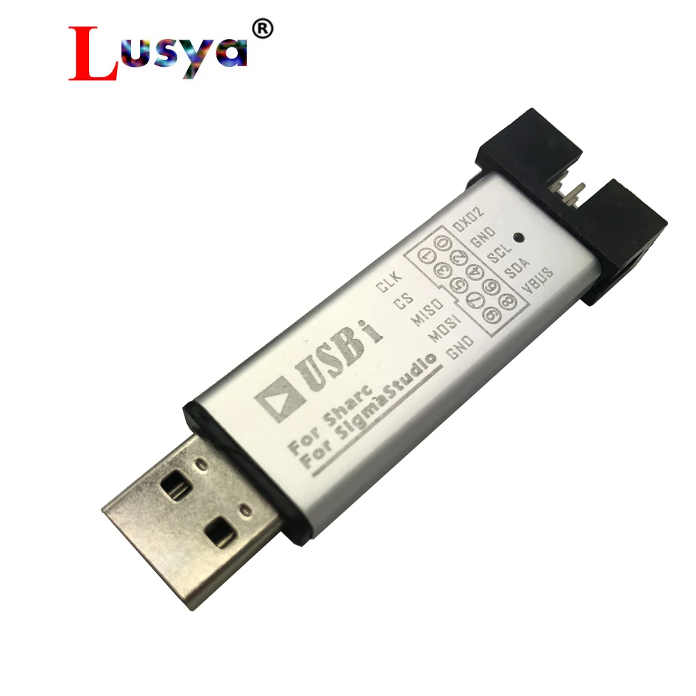 

New USBi SIGMASTUDIO self-test SPI I2C emulator burner EVAL-ADUSB2EBUZ T0525