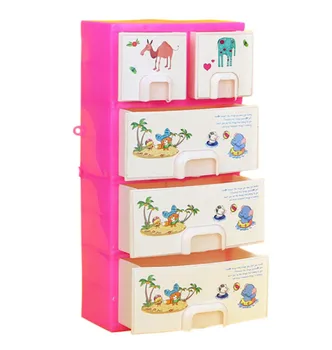 

Mini Printing Closet Wardrobe Cabinet For Doll Girls Princess Bedroom Furniture Accessory Prop Doll Accessories