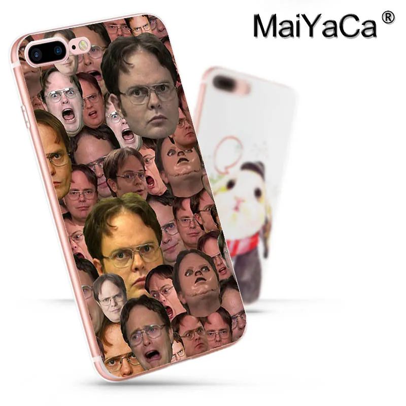 MaiYaCa Best of Dwight Schrute Новое поступление Модный чехол для телефона для iphone 11 pro 8 7 66S Plus X 10 5S SE XR XS MAX - Цвет: 1