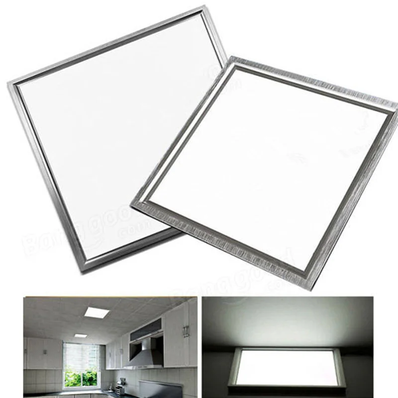 Ультратонкий 8 W 12 W 18 W Светодиодный квадратный панельный потолочный светильник 300X300 мм Встроенная для дома Кухня AC110V 220 V