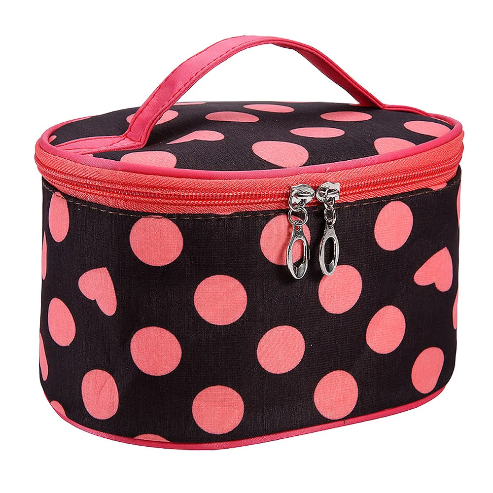 الجدة نقطة سلسلة المحمولة التجميل حقيبة PVC متعددة الوظائف حقيبة مقاومة للماء السفر حقيبة تويلت عالية الجودة # YL5