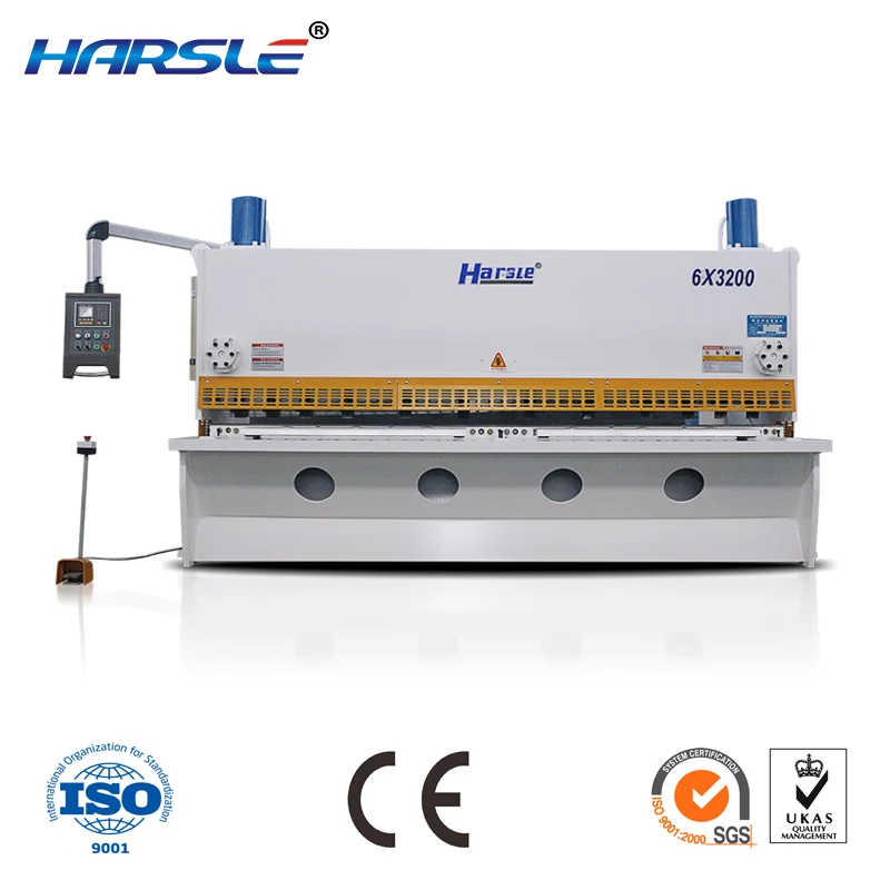 

Guillotine cutting machine with higher performance and strength