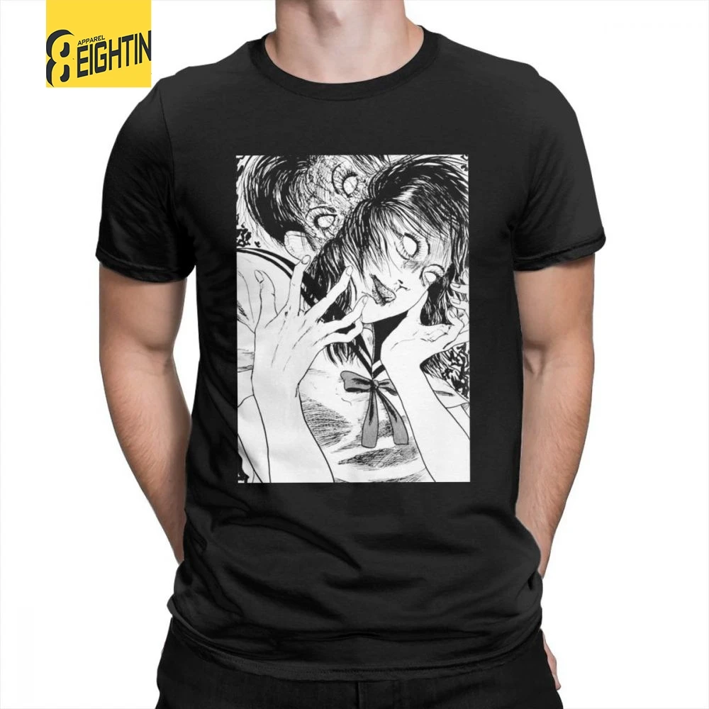 

Helloween Horror T-Shirt Man Short Sleeved Novelty Tee Shirt Round Collar 100% Cotton Clothes Party T Shirt