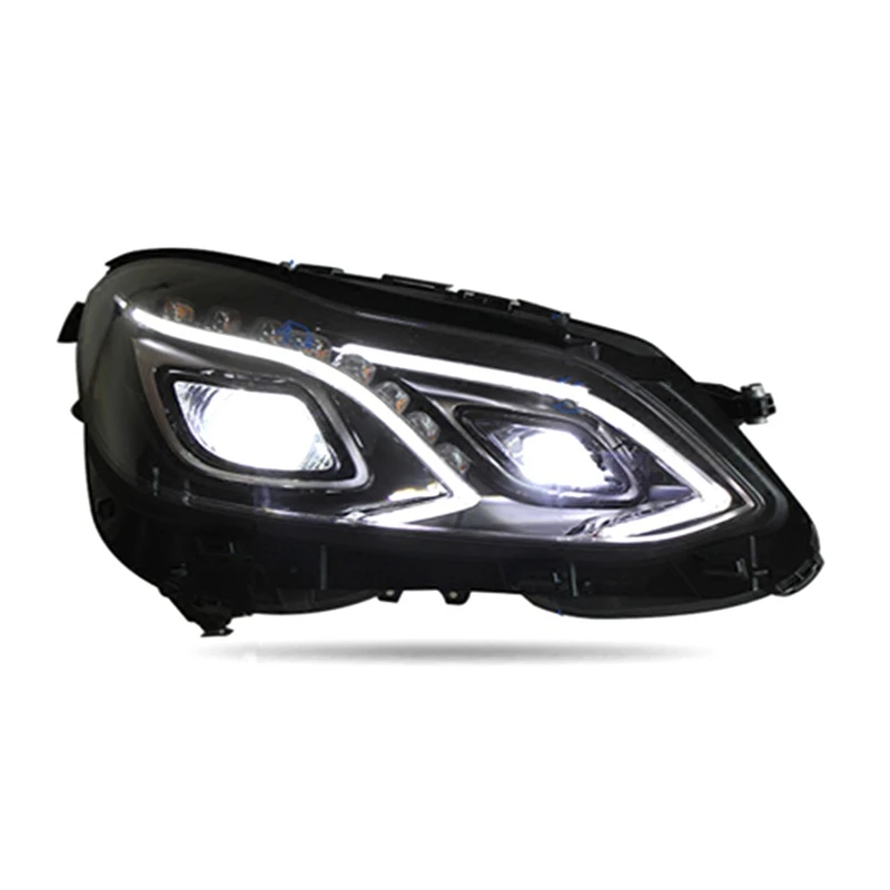 

Parts Cob Neblineros Para Auto Drl Lamp Led Daytime Running Assessoires Headlights Car Lights Assembly For Mercedes Benz E Class