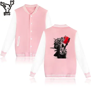

KPOP The Rhythm Of Rising Sun Baseball Jackrt Long Sleeve Baseball Jacket Boys Cool Cartoon Printed Spring Jacket Fashion Coat