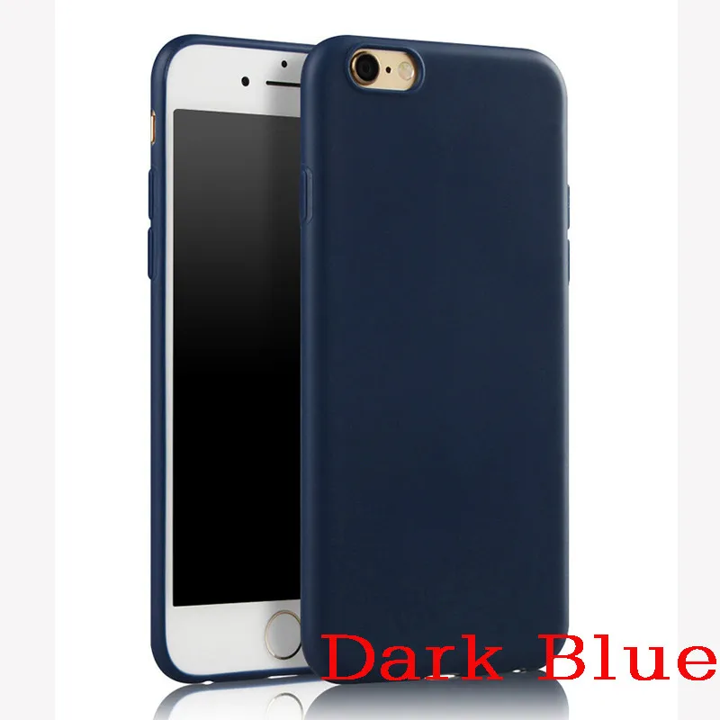 Fashion Cute Candy Colors Soft TPU Silicon phone cases for Apple iPhone 5 5S 5SE 6 6S 7 Plus Back Cover Coque Case iphone 8 silicone case