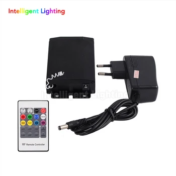 

Wholsale 6W 20Key RF remote Meteor LED Light Engine 6 holds for Fiber Optic Light use