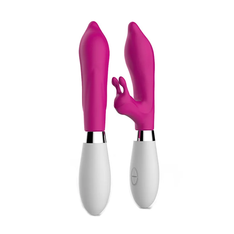 Silicone Vibrating Wand G-Spot Stimulation Battery Powered for Female Masturbation Massaging Couple Sexual Toy Sex Product photo