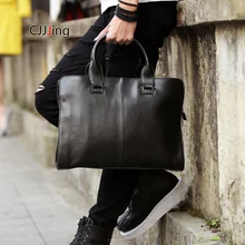 Мужские офисные деловые сумки, сумки, чехол для мессенджера, винтажная сумка через плечо, мужские s Attache, портфель, сумка для ноутбука, CJJJing