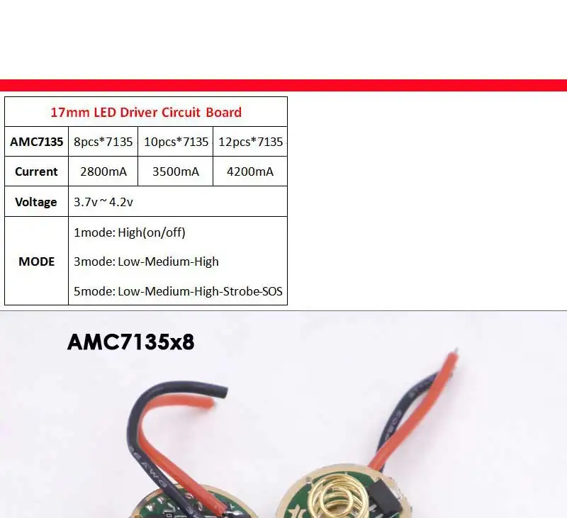 17mm AMC7135 + u3 v5 v2 copper base (1)