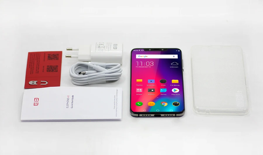 2018 original Elephone A5 smartphone P60 MT6771 Octa-Core 6.18\