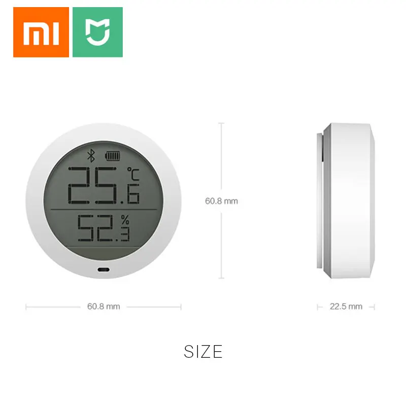 Датчик температуры и влажности Xiaomi Mijia Высокочувствительный цифровой термометр