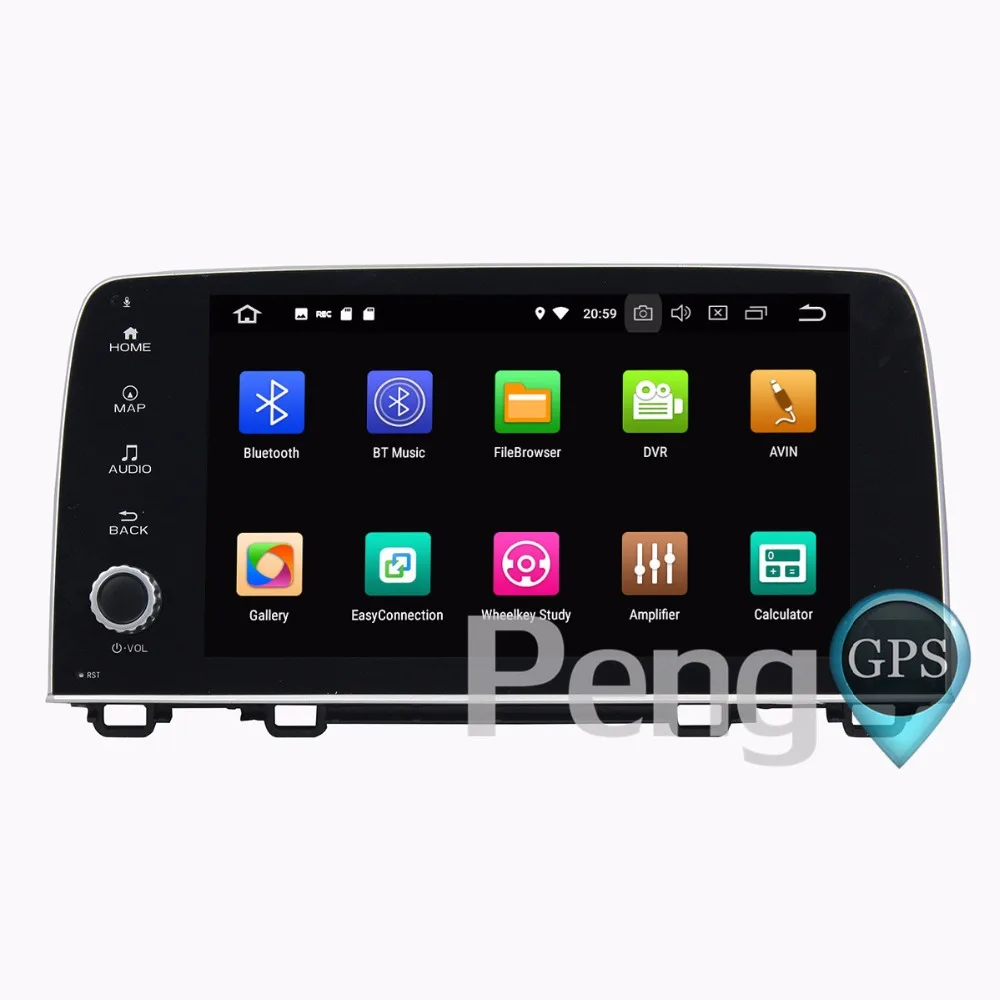 Discount 4G+32G Octa Core 2 Din Stereo Android 8.0 Car Radio for Honda CRV 2017  GPS Navigation CD DVD Player Bluetooth headunit 2