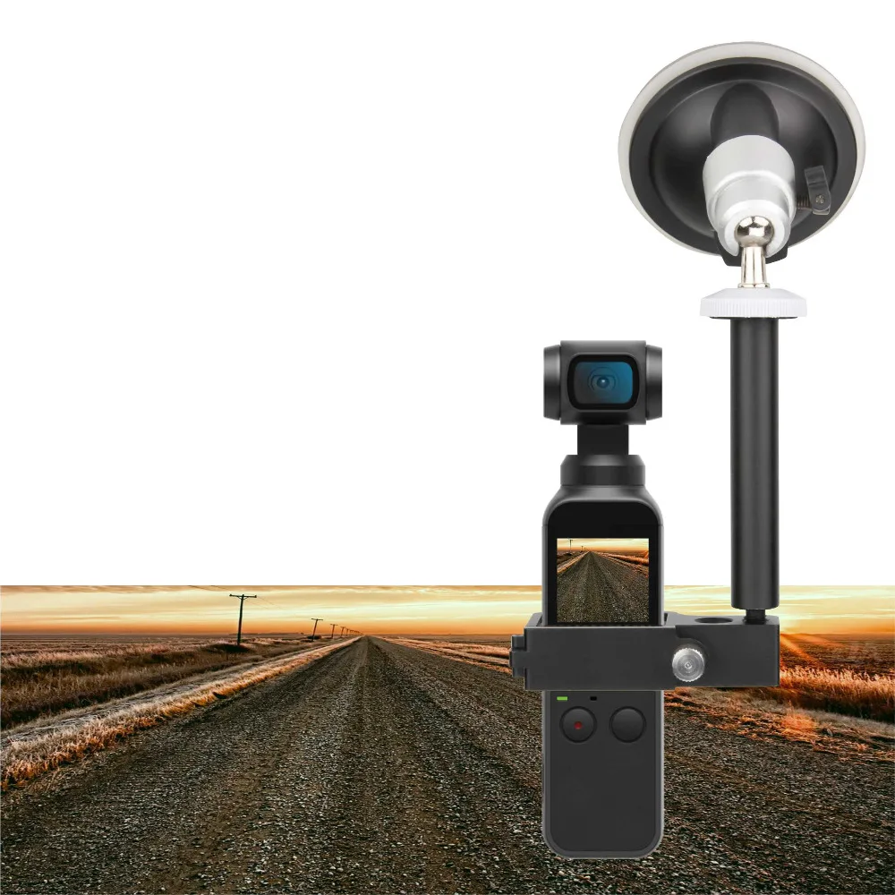 

For DJI Osmo Pocket Camera 360 Degree Car Holder Windshield Mount Bracket Stand For osmo pocket