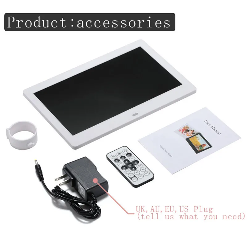 Tycipy 10 &quotЦифровая фоторамка LED электронный экран для музыки Mp3 видео Mp4 Бизнес